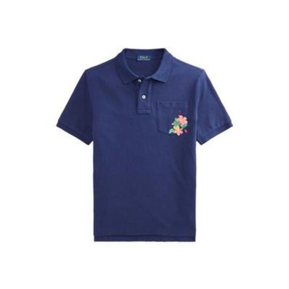 Polo Ralph Lauren Big Boys Navy Polo Shirt Size M‎ (10-12)